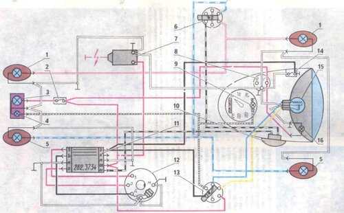 Схема генератора восход 3 м