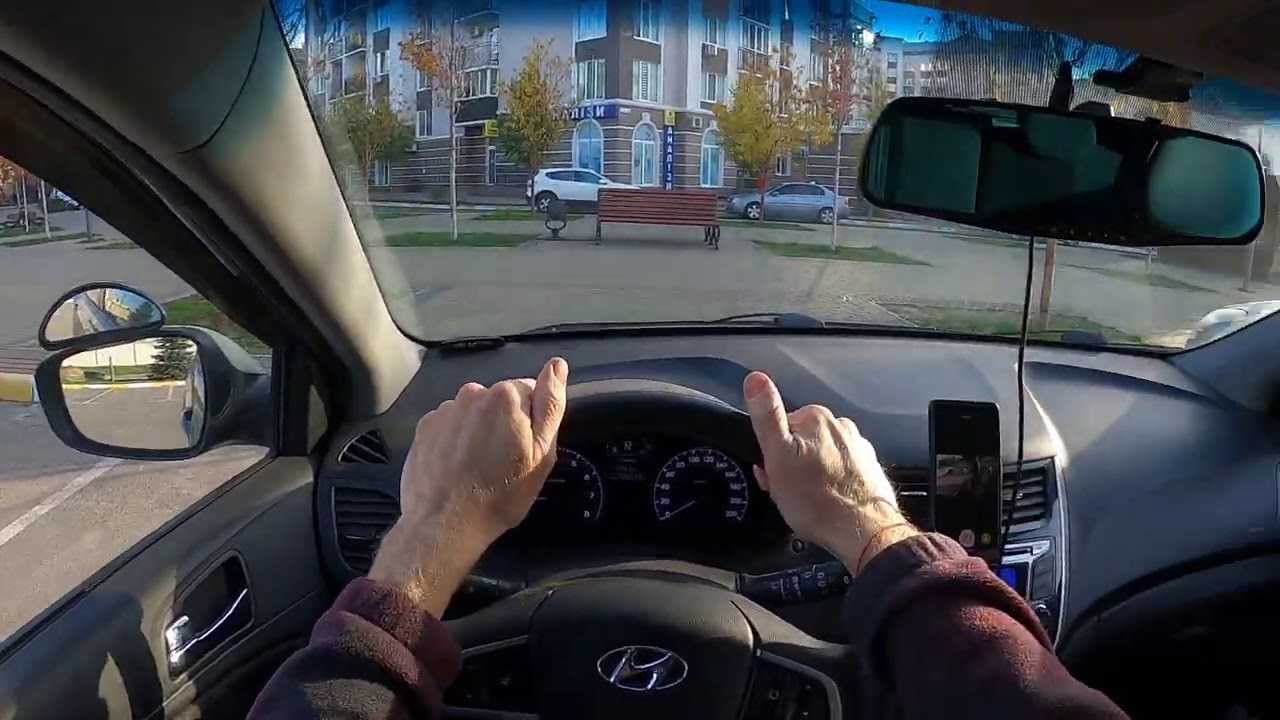 Первое вождения видео