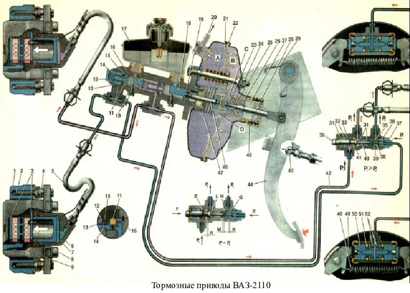 Ваз 2110 тормозит на ходу