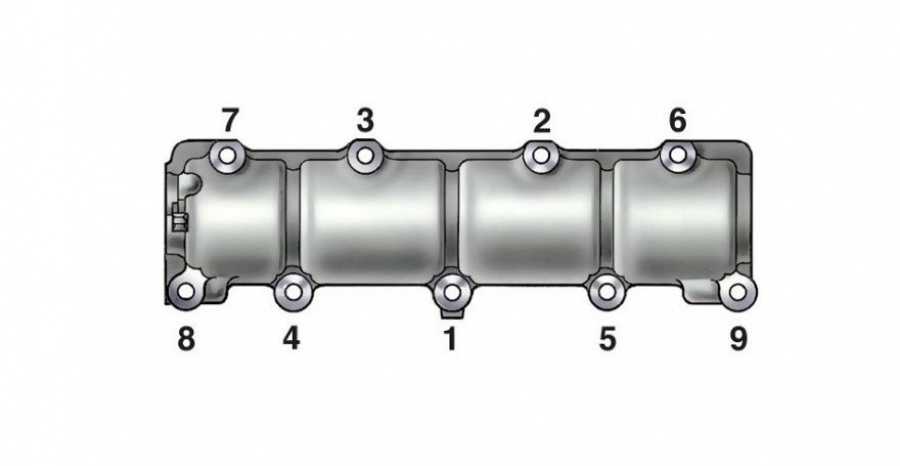 Замена герметика клапанной крышки приора 16 клапанов