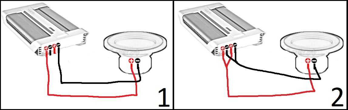 Правильное подключение сабвуфера 2 2