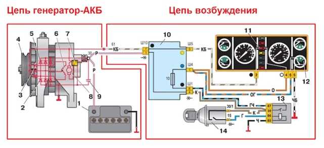 Пропало напряжение ваз 2112