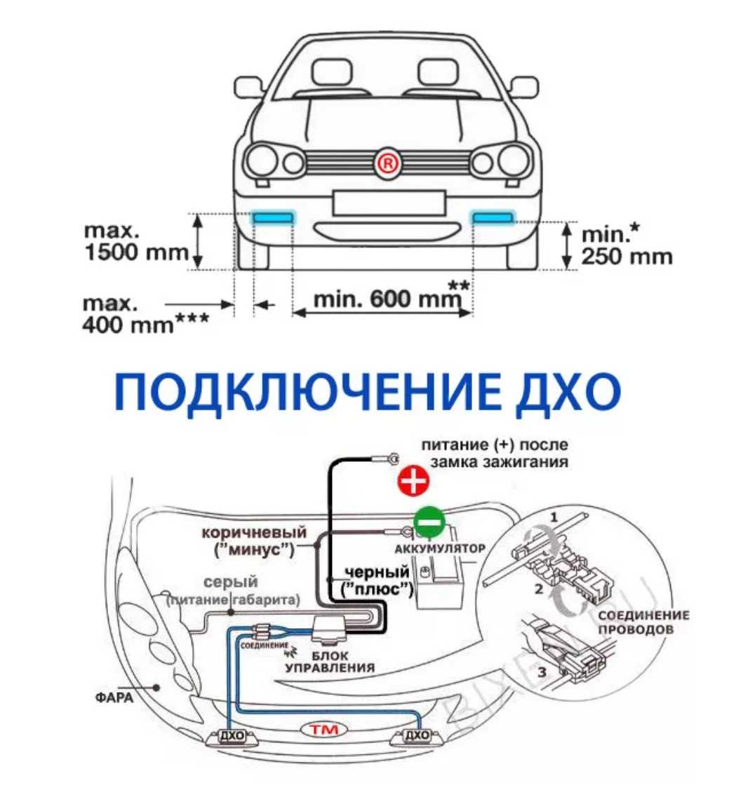 Схемы подключения дхо - tokzamer.ru