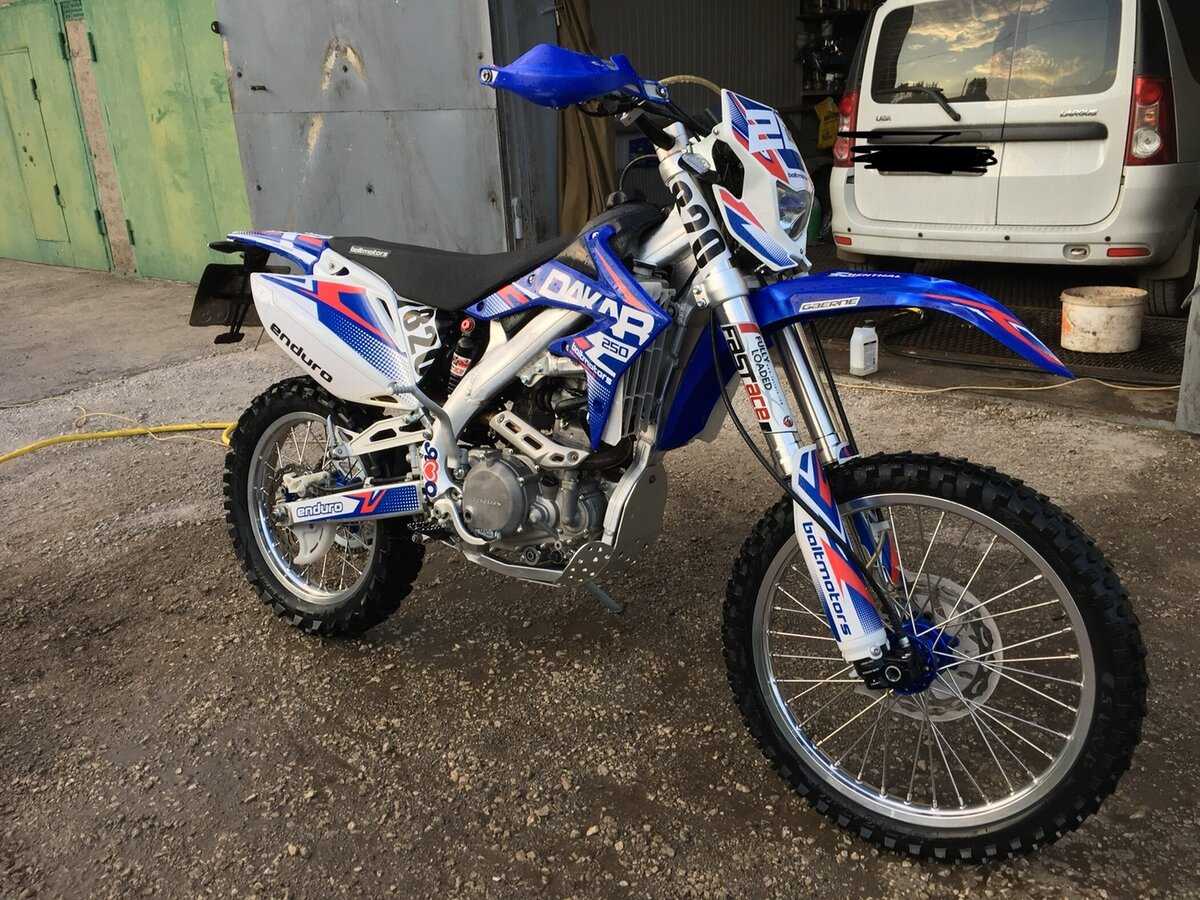 Информация по мотоциклу baltmotors (bm) dakar 250 e/m