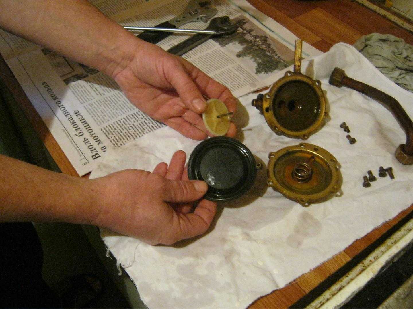 Пропановый редуктор. создаём рабочее давление