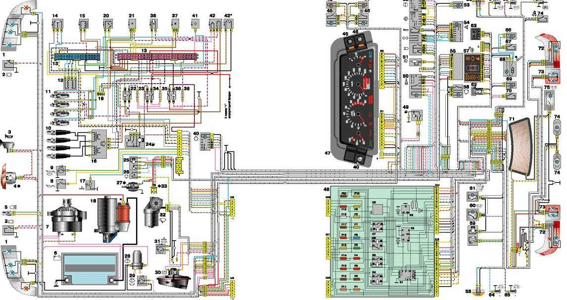 Схема питания бензонасоса ваз 2115