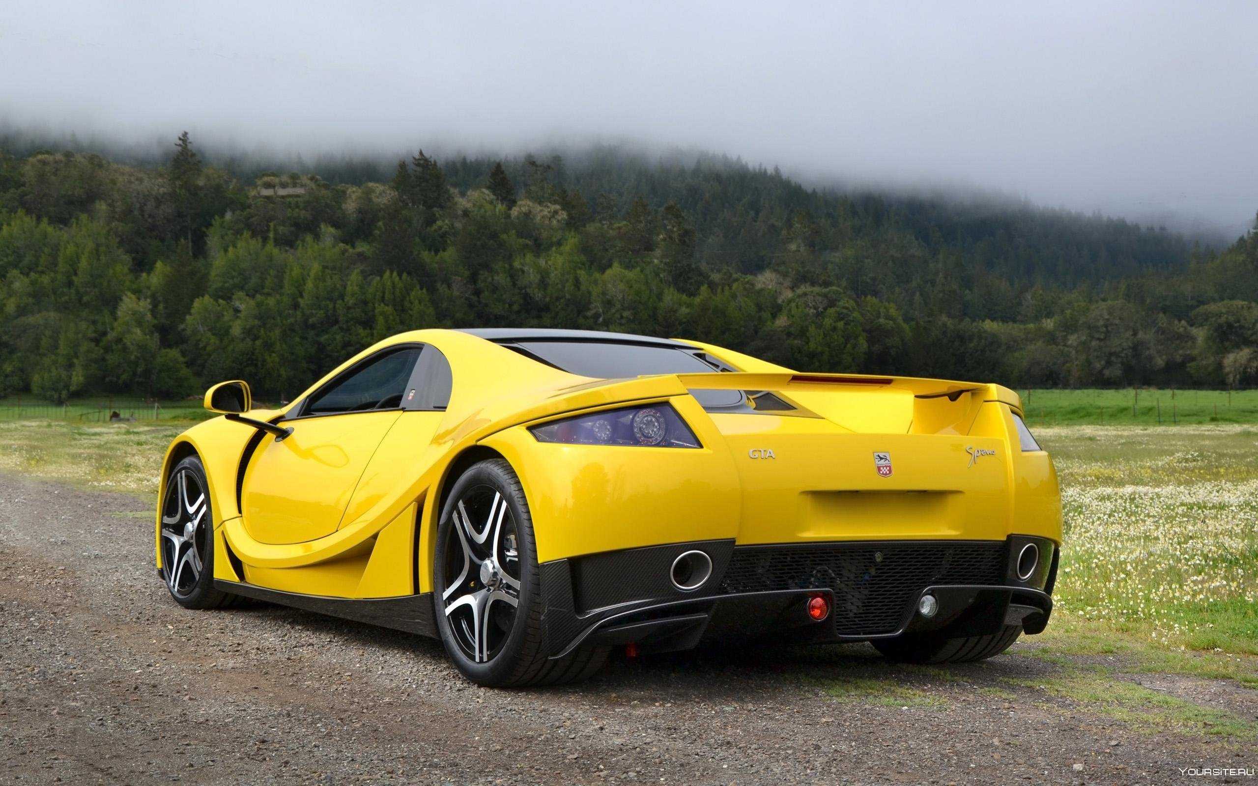 Какая спортивная машина. Суперкар GTA Spano. Машина GTA Spano 2016. Машина GTA Spano 2014 желтый. GTA Spano обои.