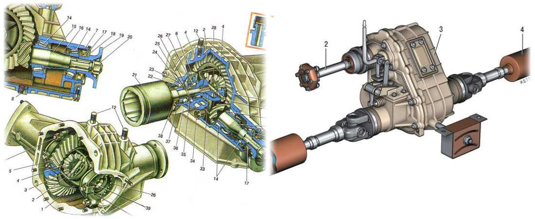 Раздатка из кпп ваз своими руками