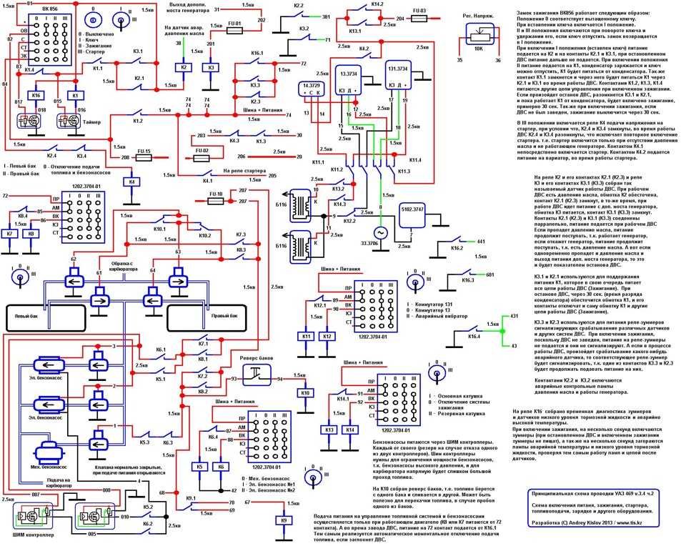 Схема электропроводки уаз 390945 фермер инжектор