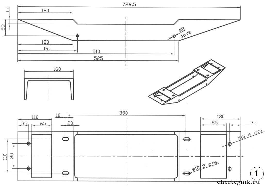 Подрамник раздатки нива своими руками чертежи и размеры