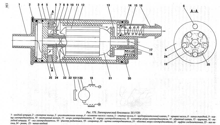 Электрическая схема бензонасоса ваз 2110 инжектор 8 клапанов