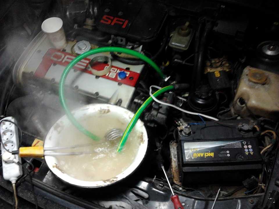 Чем промыть радиатор автомобиля в домашних условиях внутри на уаз