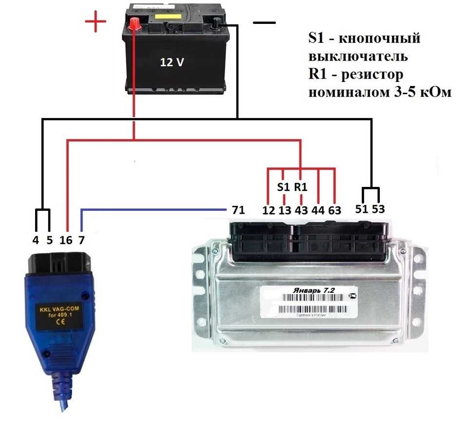 elm327 схема электрическая