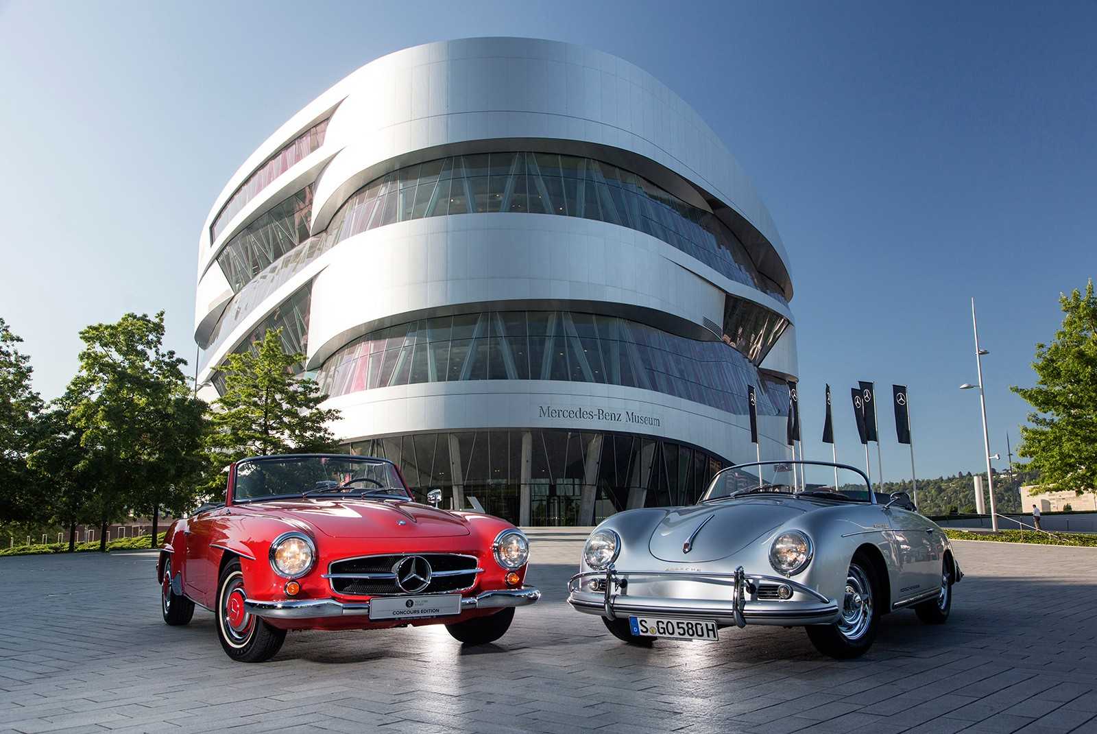 Музей Mercedes-Benz в Штутгарте Германия