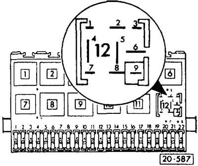 Схема предохранителей на фольксваген пассат б3